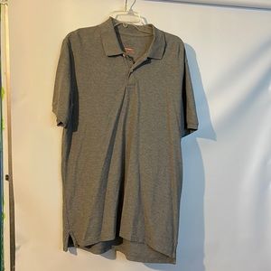 St. John’s Bay Gray Polo Shirt L
